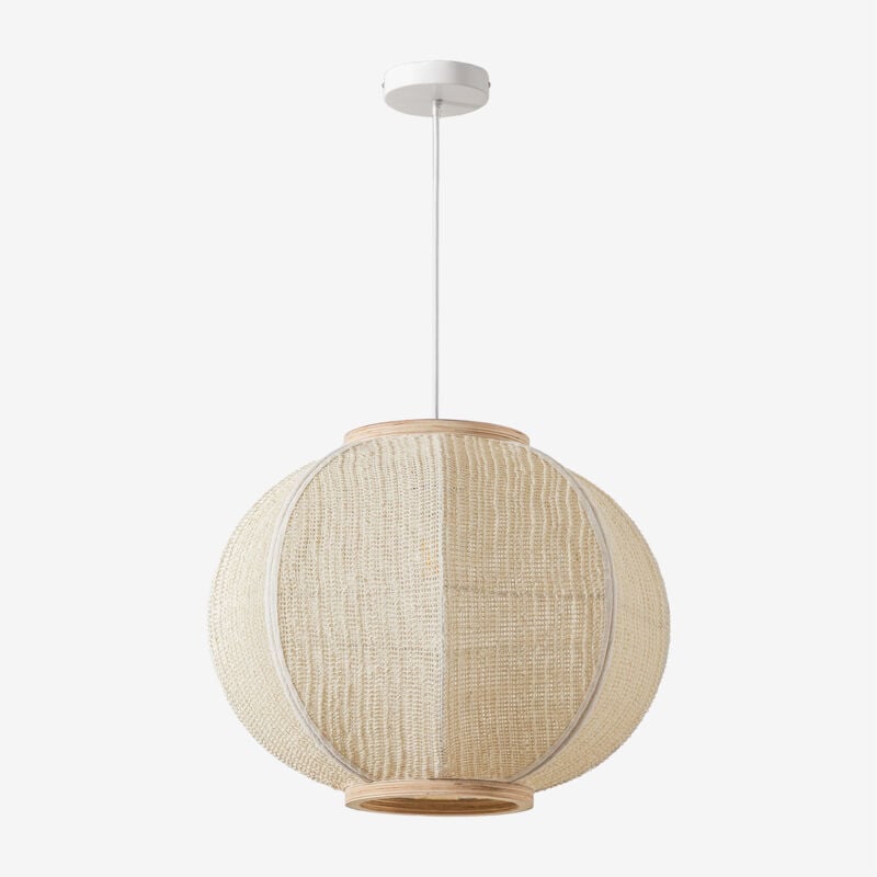 foto del prodotto sklum lampada da soffitto in lino ziyec