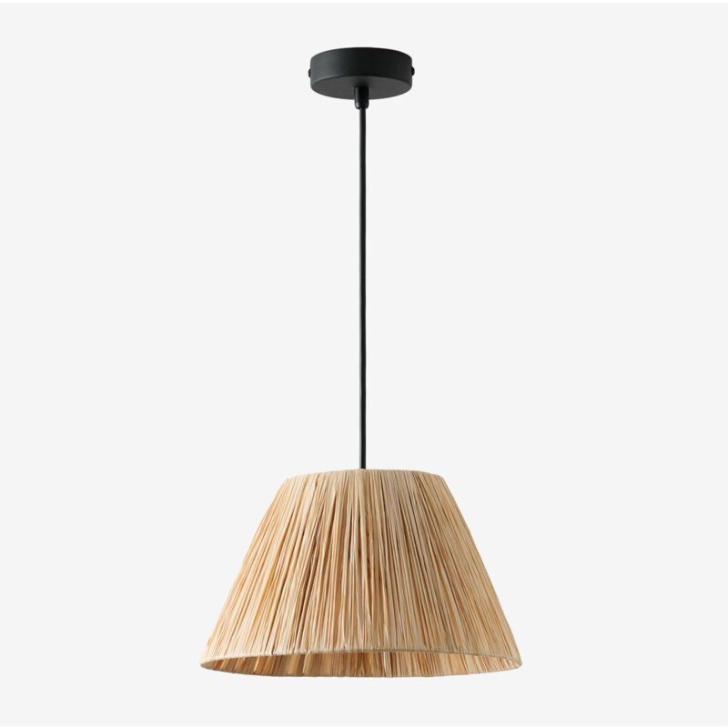 foto del prodotto sklum lampada da soffitto in rafia aruel