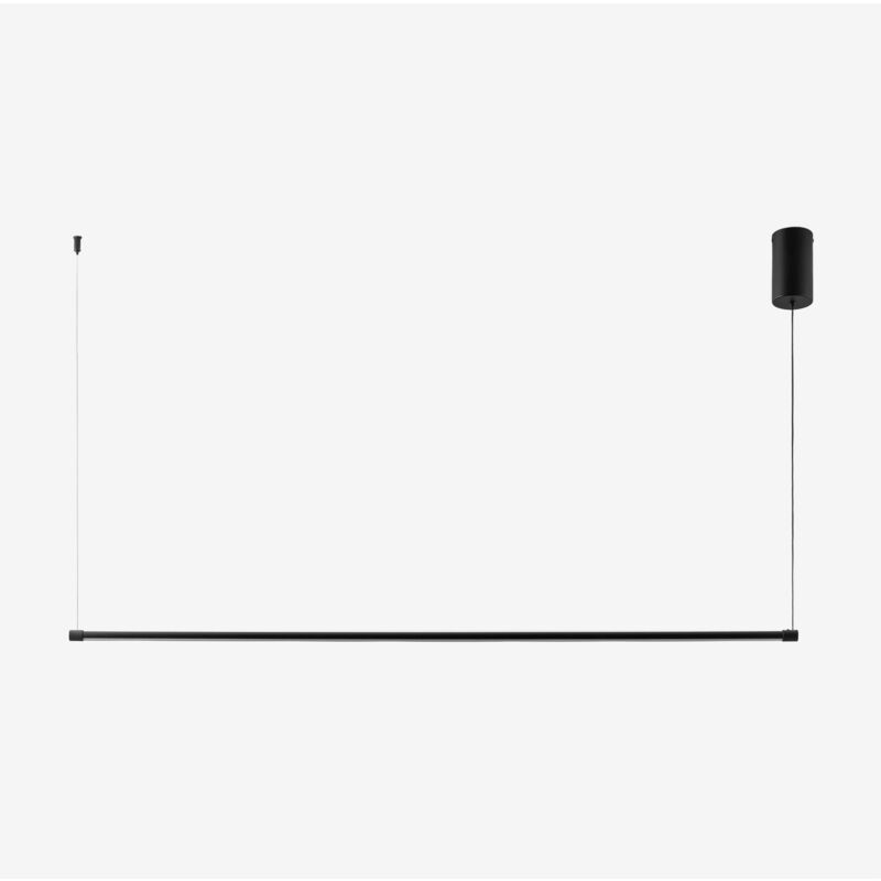 foto del prodotto sklum lampada da soffitto lineare a led in metallo 122 cm bergene
