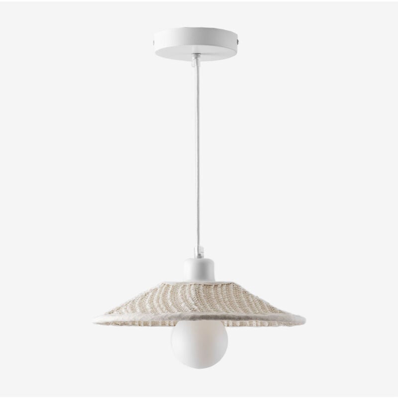 foto del prodotto sklum lampada da soffitto massina in lino
