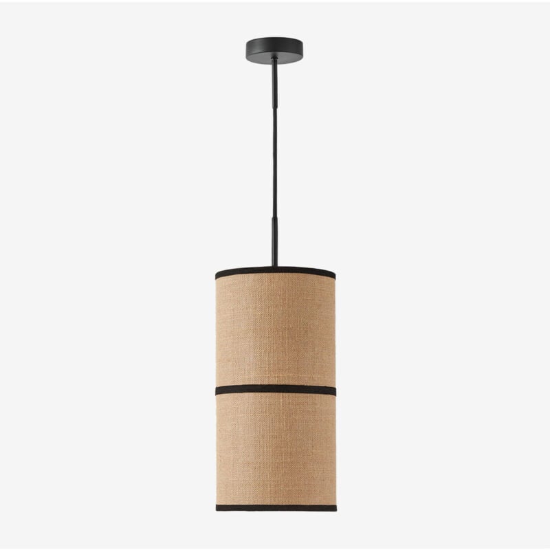 foto del prodotto sklum lampada da soffitto olinda in juta e cotone