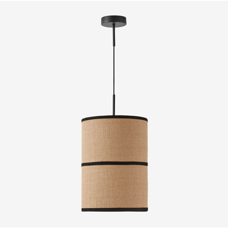 foto del prodotto sklum lampada da soffitto olinda in juta e cotone