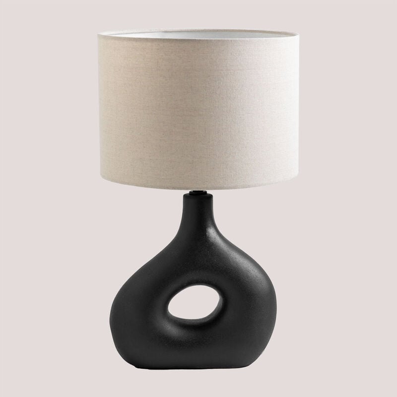 foto del prodotto sklum lampada da tavolo in ceramica bycui