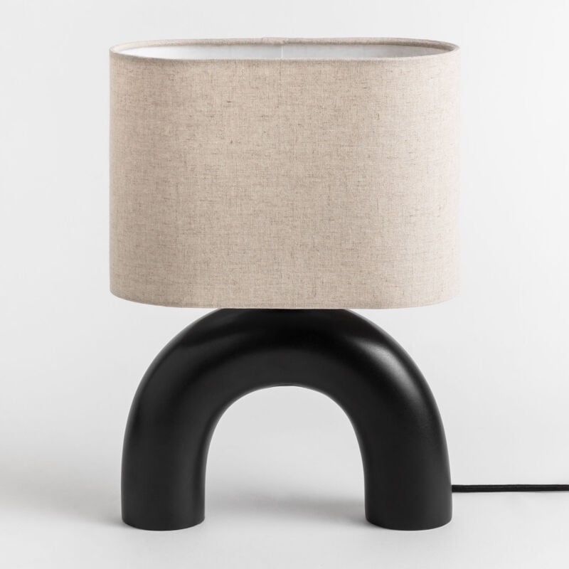 foto del prodotto sklum lampada da tavolo in ceramica finley