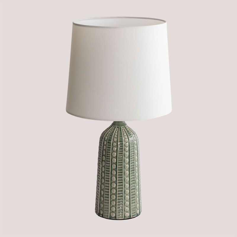 foto del prodotto sklum lampada da tavolo in ceramica leinac