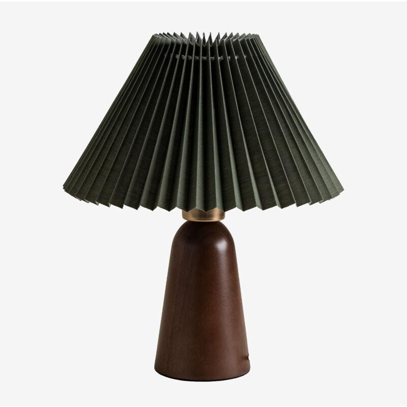 foto del prodotto sklum lampada da tavolo jeremaia in legno