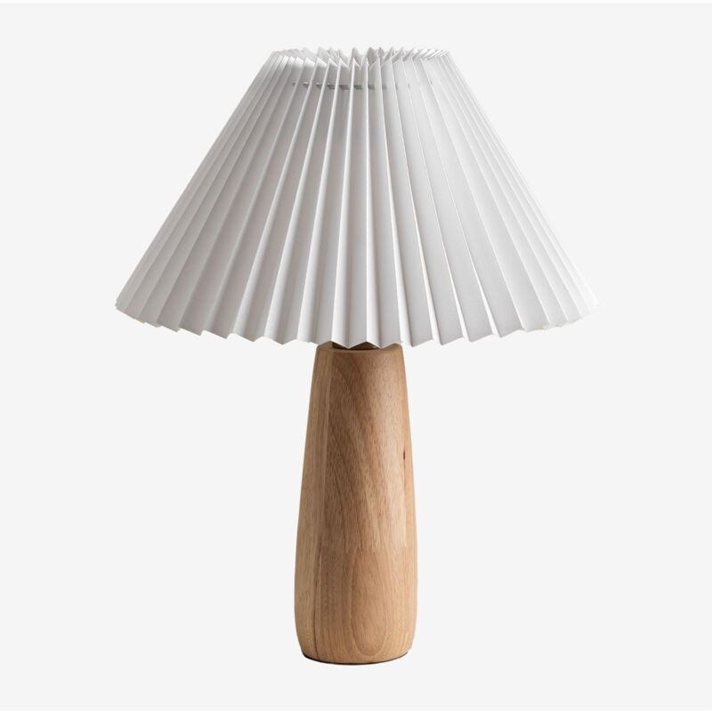 foto del prodotto sklum lampada da tavolo jillian in legno