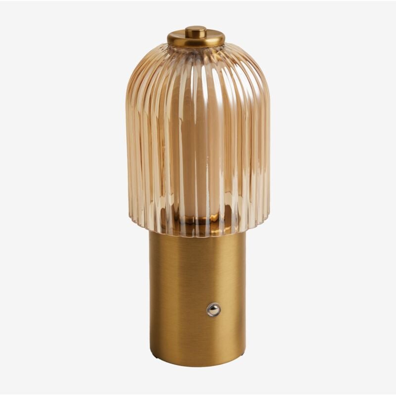 foto del prodotto sklum lampada da tavolo led senza fili per esterni in ferro e vetro neristan