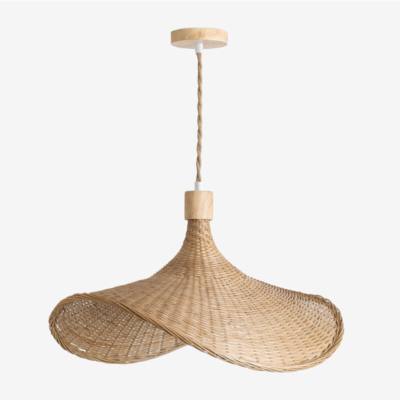 foto del prodotto sklum lampadario in bamb chaifer