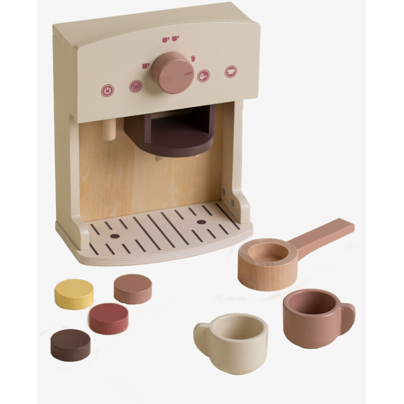 foto del prodotto sklum macchina del caff in legno warent kids