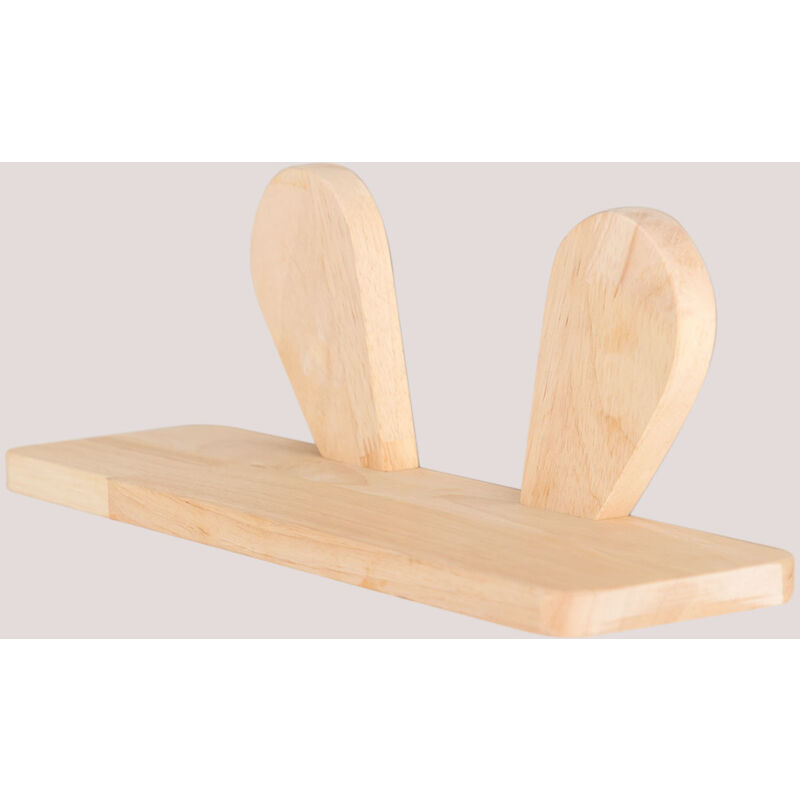 foto del prodotto sklum mensola da parete in legno buny style kids