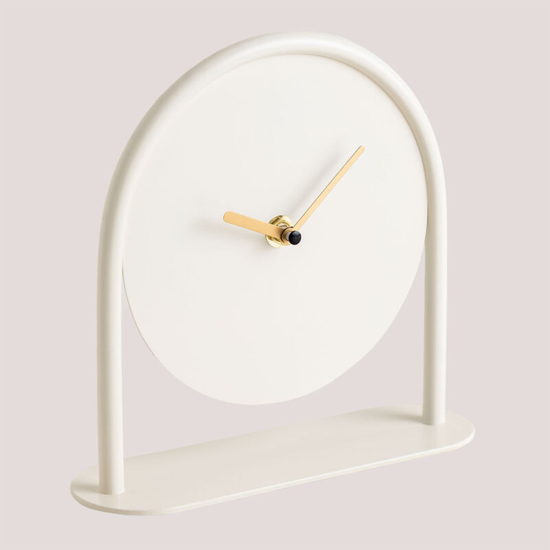 foto del prodotto sklum orologio da tavolo in metallo anuket