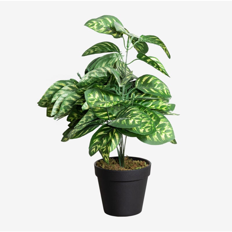 foto del prodotto sklum pianta artificiale decorativa pavone 45 cm