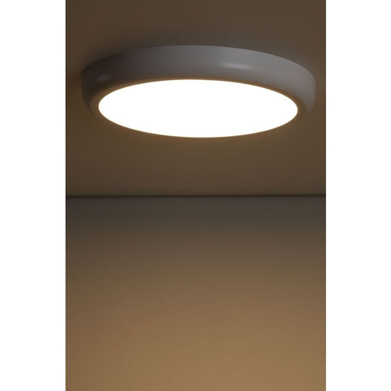 foto del prodotto sklum plafoniera led tarik in alluminio 30 cm