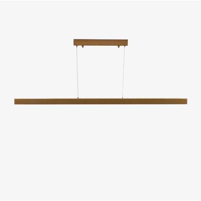 foto del prodotto sklum plafoniera lineare led nilam in metallo 120 cm 