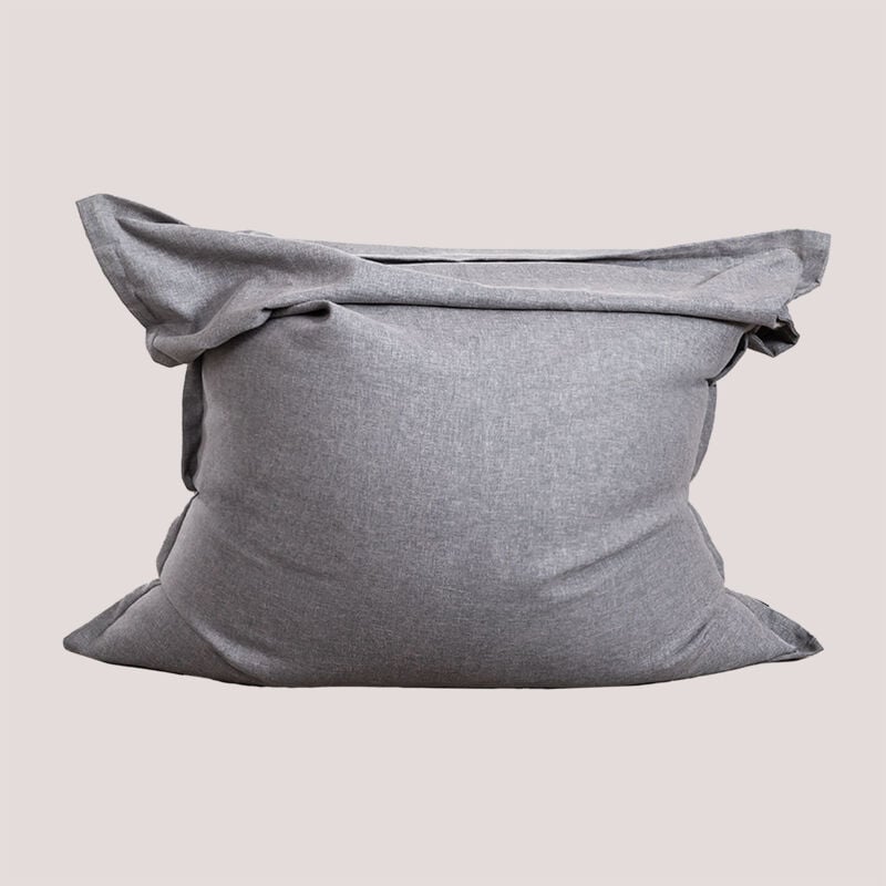 foto del prodotto sklum puff da giardino 150x125 cm in tessuto stile attus