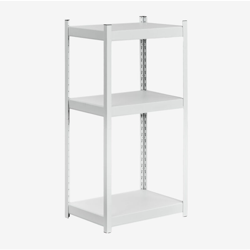 foto del prodotto sklum scaffale in acciaio a 3 ripiani 120x60 cm crenzi