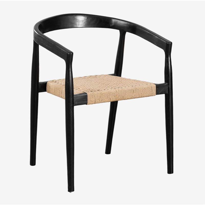 foto del prodotto sklum sedia da pranzo visby design in legno di teak