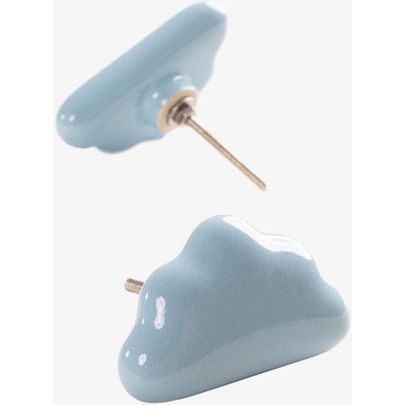 foto del prodotto sklum set di 2 pomelli in ceramica nube kids