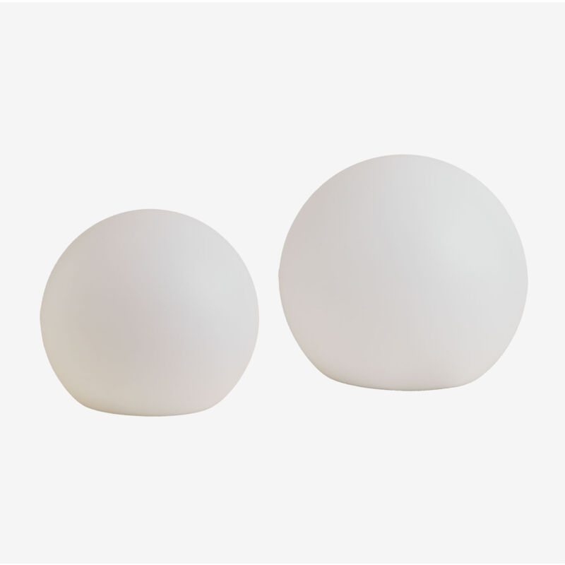 foto del prodotto sklum set di 2 sfere led solari per esterno olbina