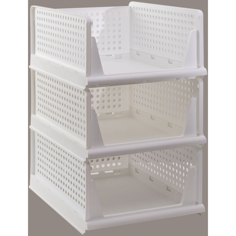 foto del prodotto sklum set di 3 organizer per abbigliamento evadin