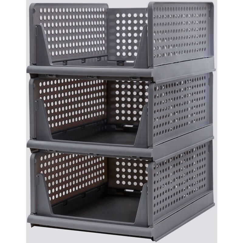 foto del prodotto sklum set di 3 organizer per abbigliamento evadin