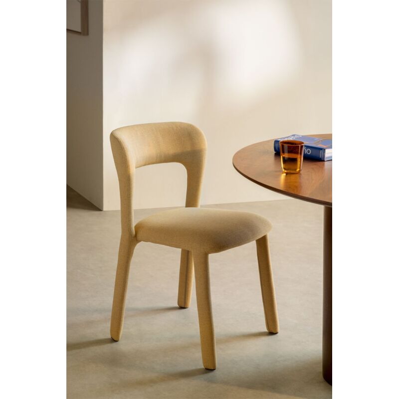 foto del prodotto sklum set di 4 sedie da pranzo imbottite brusel