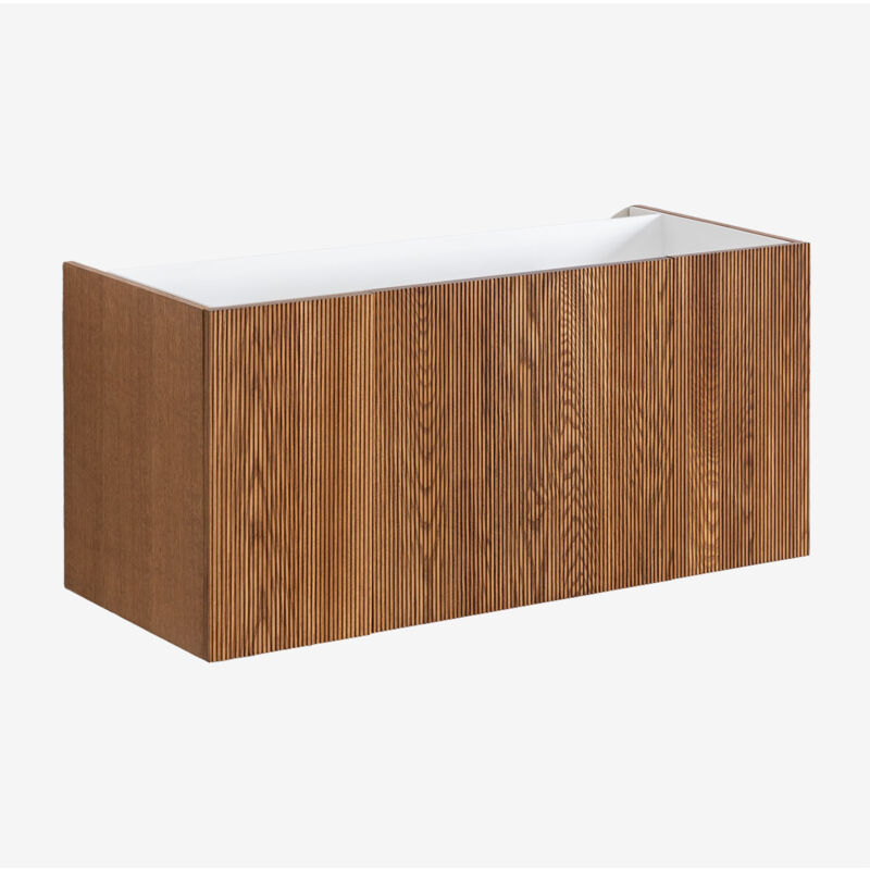 foto del prodotto sklum set di mobili da bagno in legno con lavabo integrato fiore