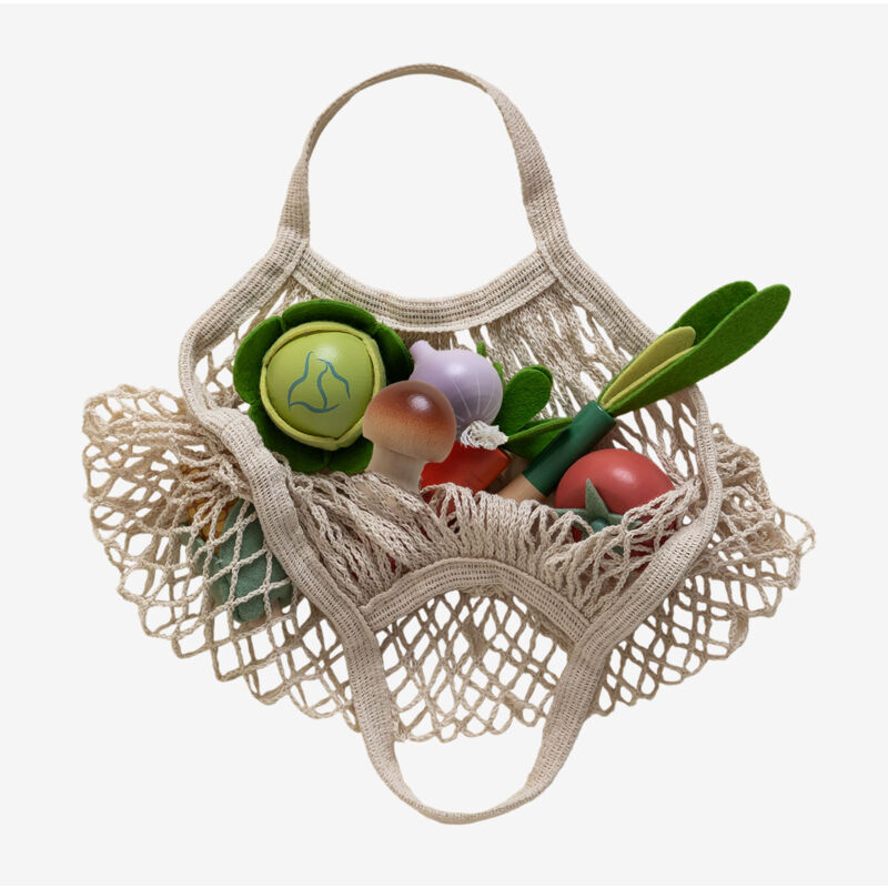 foto del prodotto sklum set di verdure in legno per bambini griner