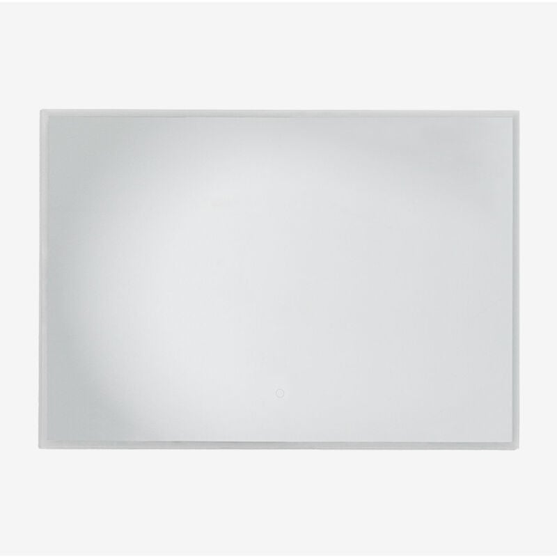 immagine 0 del prodotto sklum specchio da bagno rettangolare con luce led e antiappannamento tamsin