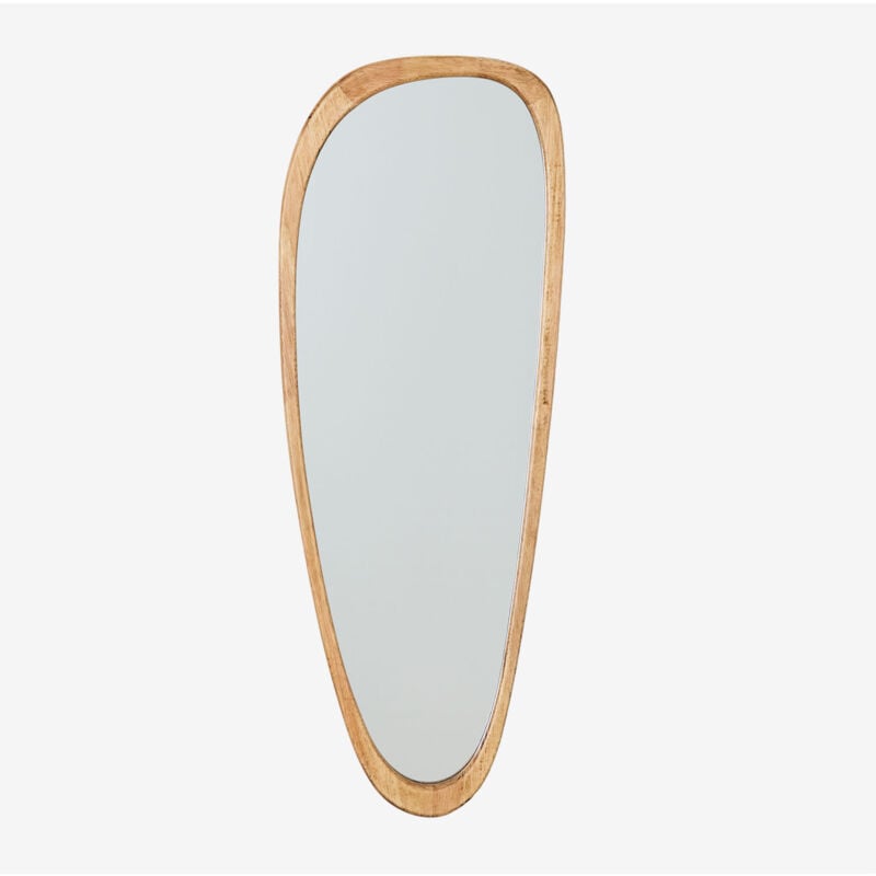 foto del prodotto sklum specchio da parete in legno di rovere arbidel