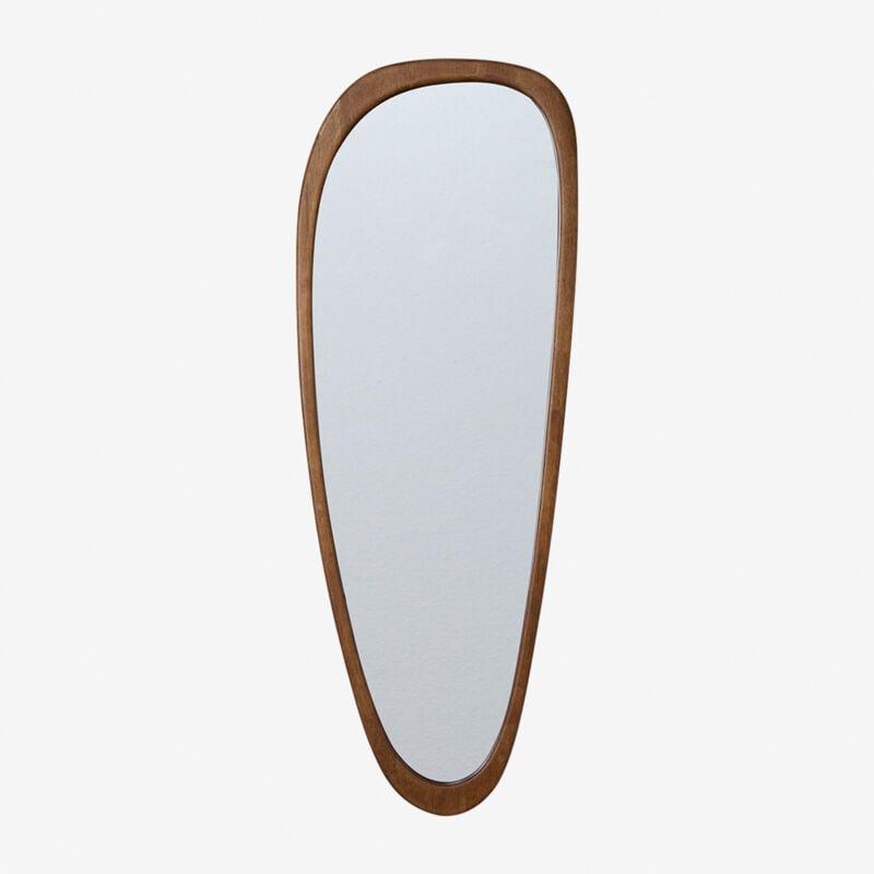 foto del prodotto sklum specchio da parete in legno di rovere arbidel