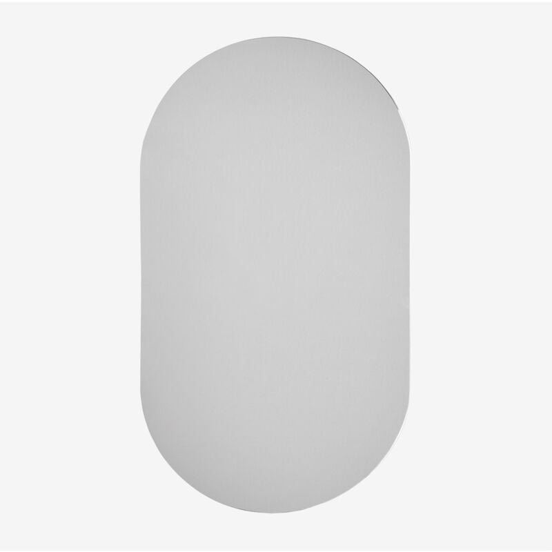 foto del prodotto sklum specchio da parete ovale per il bagno oricsa con contenitore 50x90 cm 