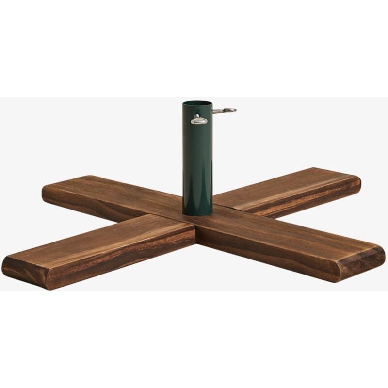 foto del prodotto sklum - supporto per albero di natale in legno di pino e ferro beluvo