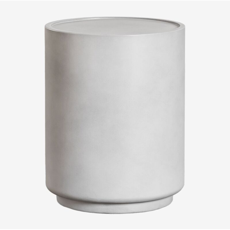 foto del prodotto sklum - tavolino da giardino rotondo 35 cm in cemento darwys