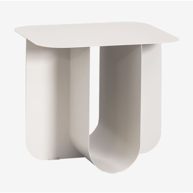 foto del prodotto sklum tavolino rettangolare in acciaio 40x45 cm norman