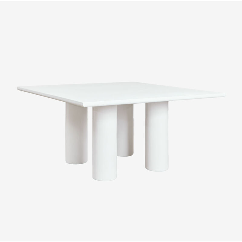 foto del prodotto sklum tavolo da giardino quadrato 150x150 cm in cemento lisboa