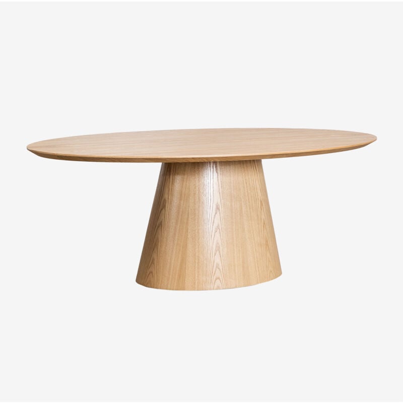 foto del prodotto sklum tavolo da pranzo ovale in legno 220x120 cm aura