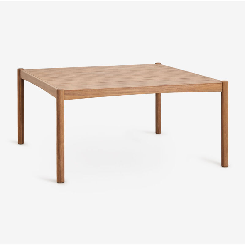 foto del prodotto sklum tavolo da pranzo quadrato 150x150 cm in legno di acacia aderyn