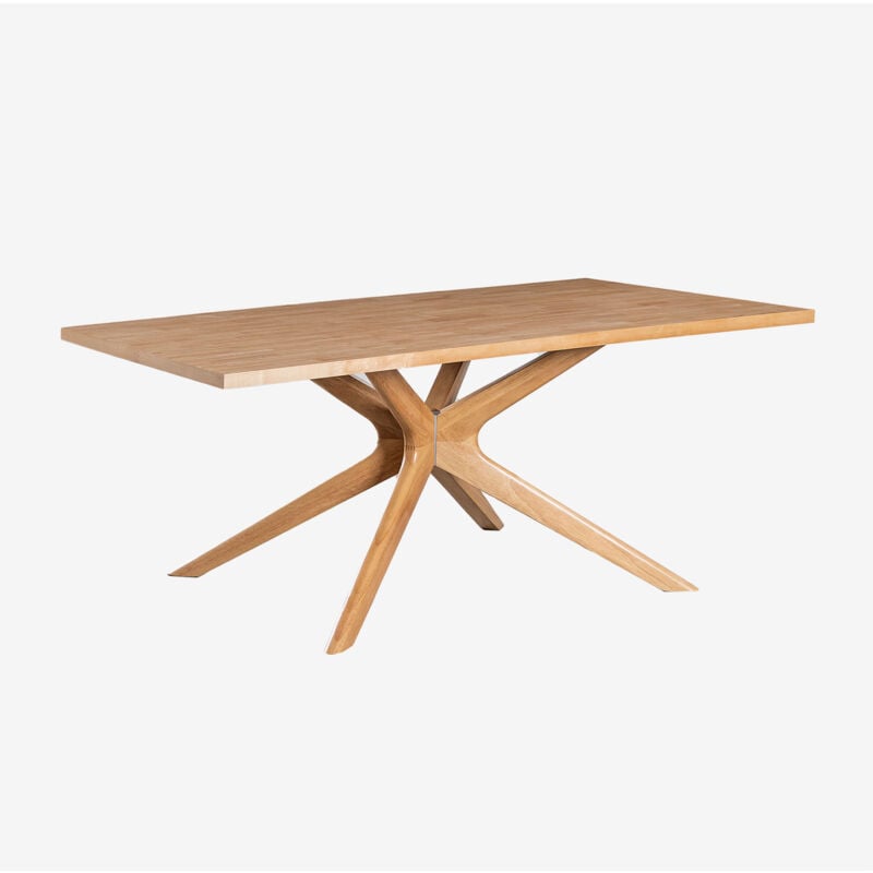 foto del prodotto sklum tavolo da pranzo rettangolare in legno 180x90 cm arnaiz