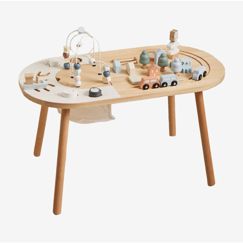 foto del prodotto sklum tavolo multiattivit in legno nigel kids