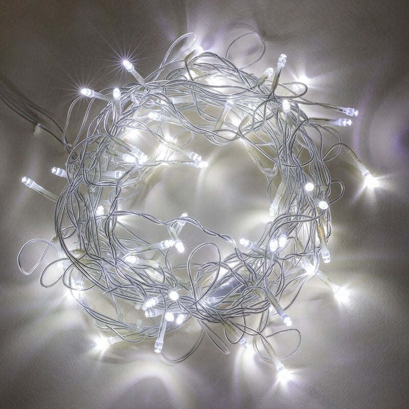 foto del prodotto sklum tenda con luci led 2 m jill luce fredda