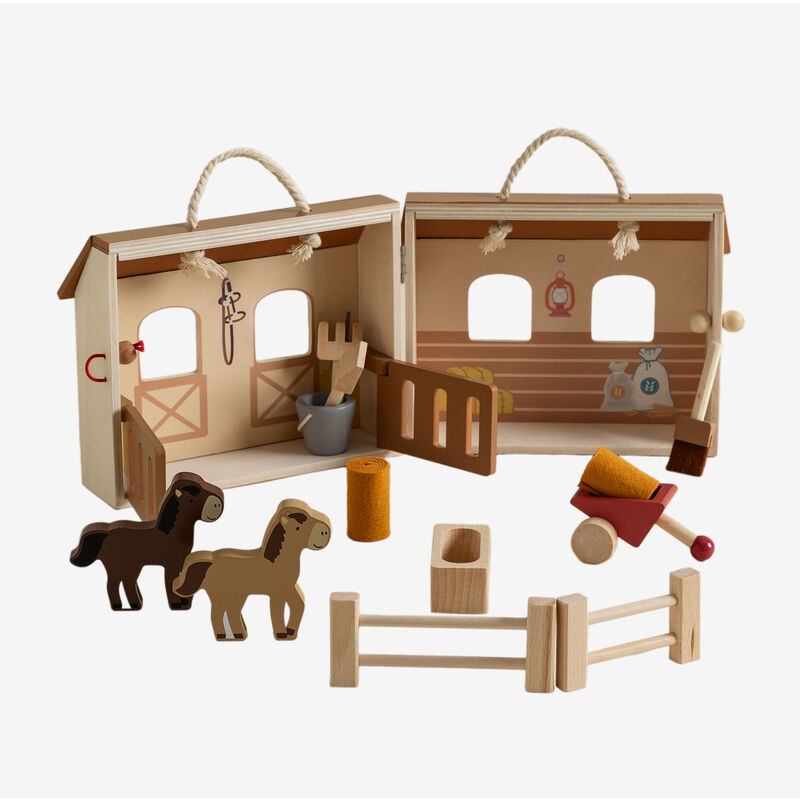 foto del prodotto sklum valigetta stabile in legno pegasy kids