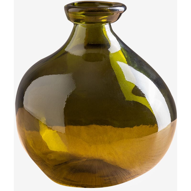 foto del prodotto sklum vaso in vetro riciclato 18 cm jound