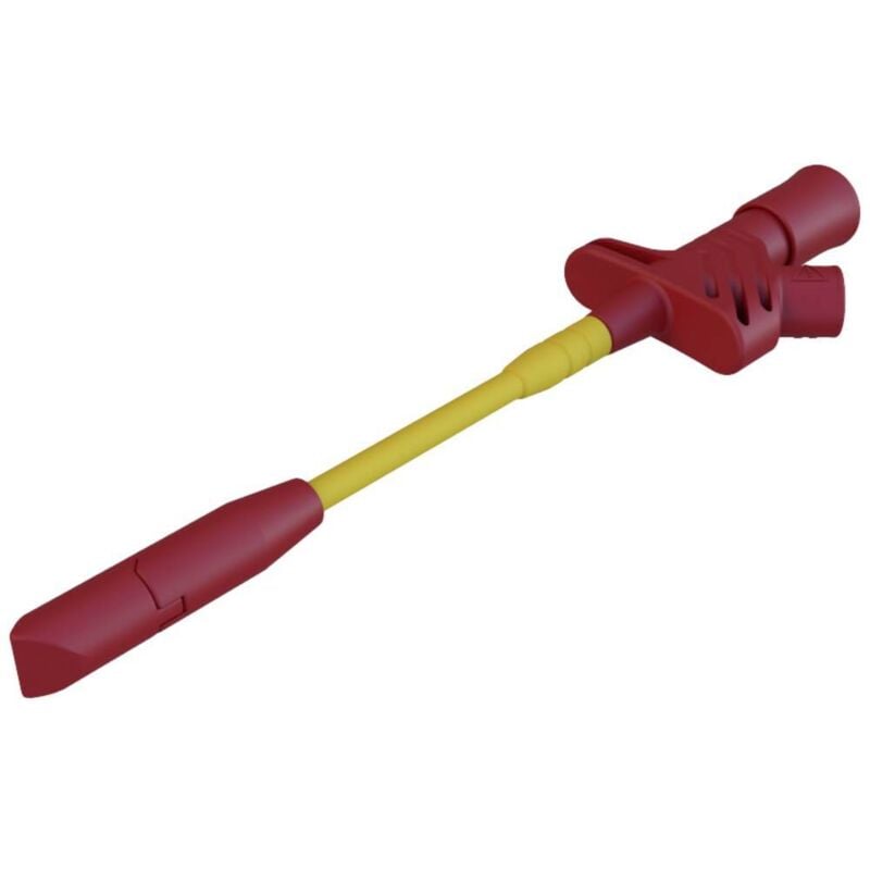 foto del prodotto sks hirschmann kleps 2700 rt morsetto di derivazione connettore 4 mm cat iii rosso
