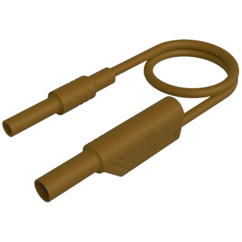 foto del prodotto sks hirschmann mal s ws b 100 2,5 br puntali di sicurezza presa di sicurezza da 4 mm spina di sicurezza da 4 mm, impila