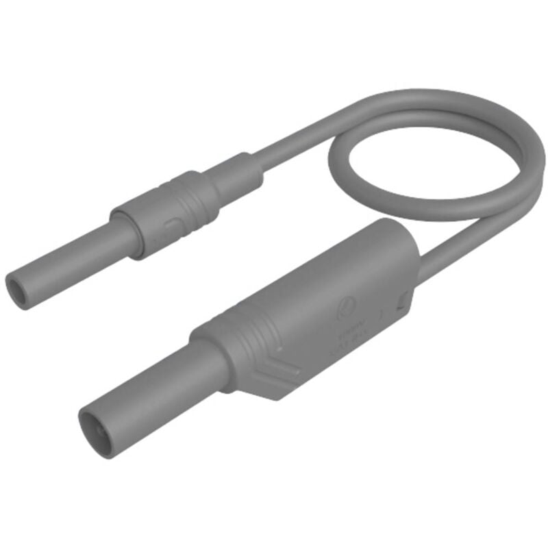foto del prodotto sks hirschmann mal s ws b 100 2,5 gr puntali di sicurezza presa di sicurezza da 4 mm spina di sicurezza da 4 mm, impila
