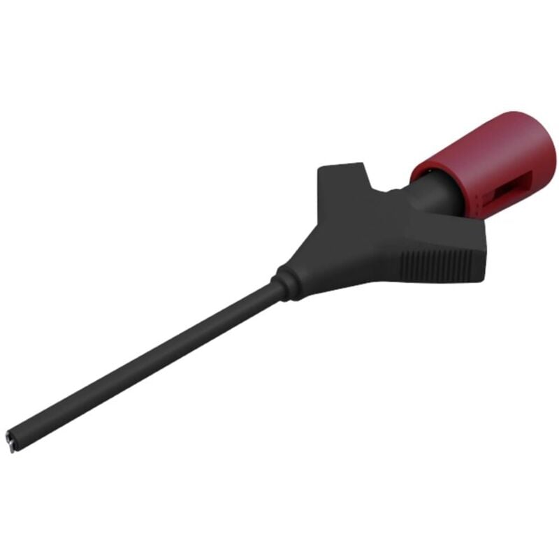 foto del prodotto sks hirschmann micro kleps rt morsetto a coccodrillo connettore 0,64 mm ohne messkategorie rosso