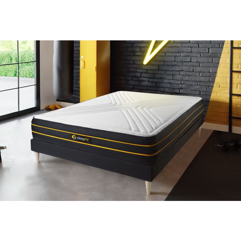 foto del prodotto sleepfit materasso matrimoniale ultra 180x200cm spessore 26cm memory foam e micro molle insacchettate bilanciato