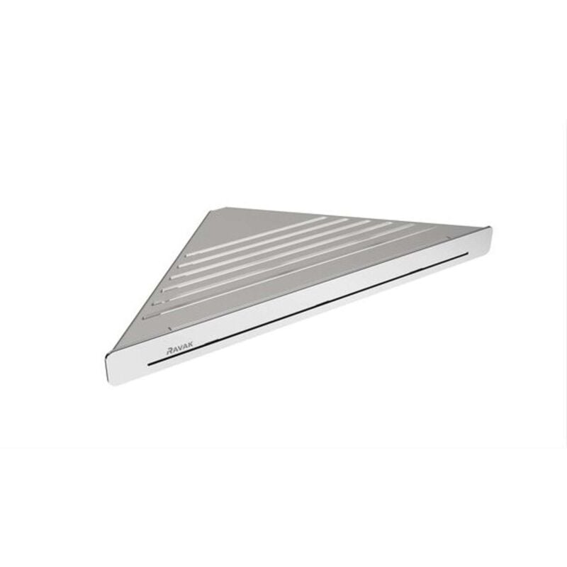 foto del prodotto slim mensola ad angolo, satinata cromata x07p578 ravak